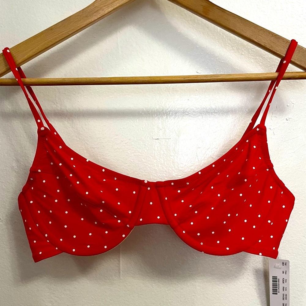 J. Crew underwire bikini top - 36B NEW